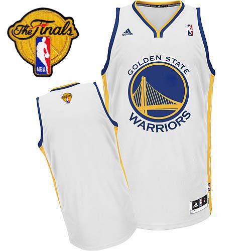 Warriors Blank White The Finals Patch Stitched Revolution 30 NBA Jersey Warriors Blank White The Finals Patch Stitched Revolution 30 NBA Jersey