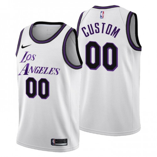 Nike Lakers Custom Mens 2022-23 City Edition NBA Jersey – Cherry Blossom White Nike Lakers Custom Mens 2022-23 City Edition NBA Jersey – Cherry Blossom White