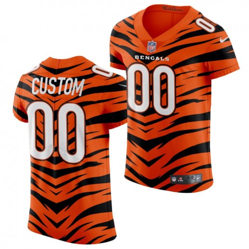 Nike Bengals Custom Mens 2021-22 Orange City Edition Elite NFL Jersey Nike Bengals Custom Mens 2021-22 Orange City Edition Elite NFL Jersey
