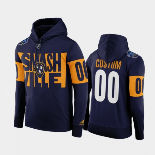 Adidas Predators Custom 2022 Stadium Series NHL Hoodie – Smashville Navy Adidas Predators Custom 2022 Stadium Series NHL Hoodie – Smashville Navy