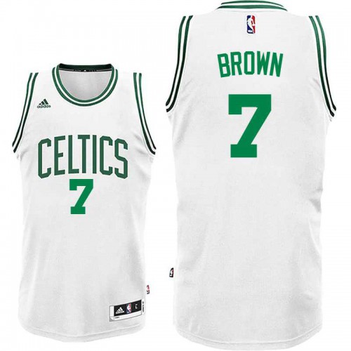 Boston Celtics #7 Jaylen Brown White Home Swingman Jersey Boston Celtics #7 Jaylen Brown White Home Swingman Jersey