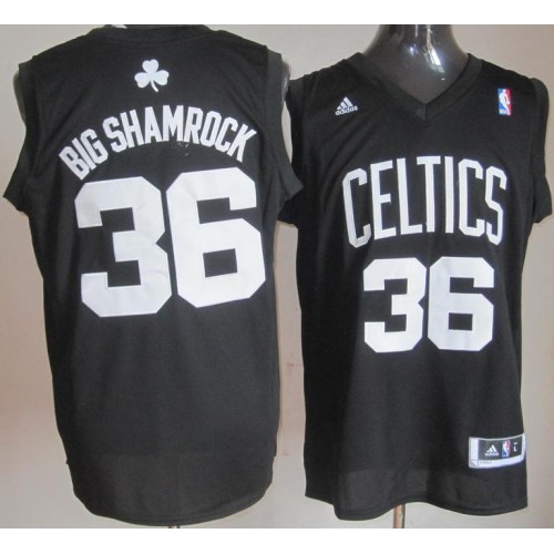 Boston Celtics 36 Shaquille ONeal BIG SHAMROCK Fashion Swingman Black NBA Jerseys Cheap Boston Celtics 36 Shaquille ONeal BIG SHAMROCK Fashion Swingman Black NBA Jerseys Cheap