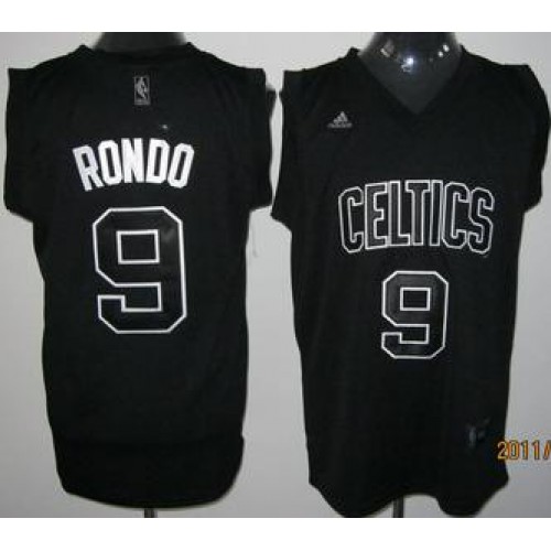 Boston Celtics 9 Rajon Rondo White Number Jersey Cheap Boston Celtics 9 Rajon Rondo White Number Jersey Cheap