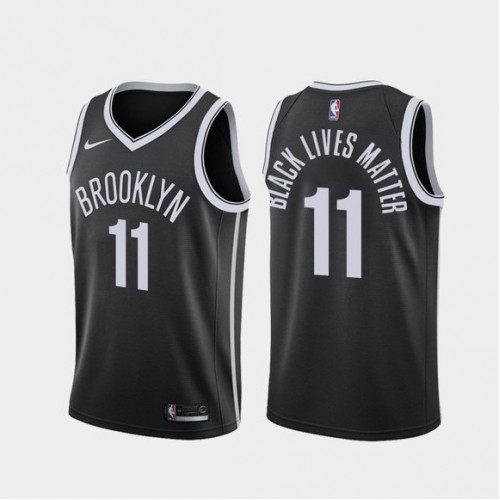 Brooklyn Nets #11 Kyrie Irving BLM 2020 Jersey Black Brooklyn Nets #11 Kyrie Irving BLM 2020 Jersey Black