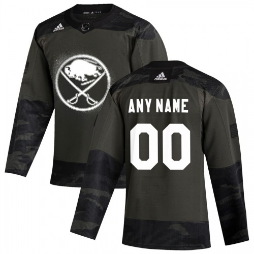 Buffalo Sabres Adidas 2019 Veterans Day Authentic Custom Practice NHL Jersey Camo Buffalo Sabres Adidas 2019 Veterans Day Authentic Custom Practice NHL Jersey Camo