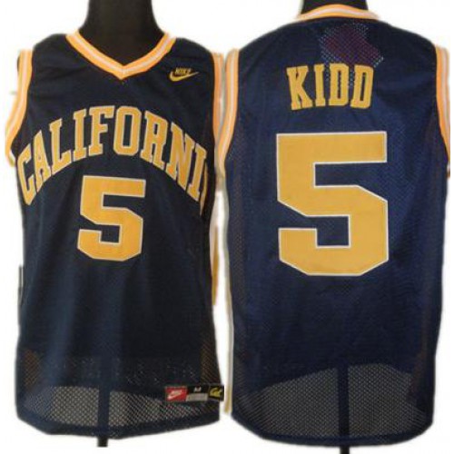 California College 5 Jason Kidd Navy Blue Basketball Jersey Cheap California College 5 Jason Kidd Navy Blue Basketball Jersey Cheap