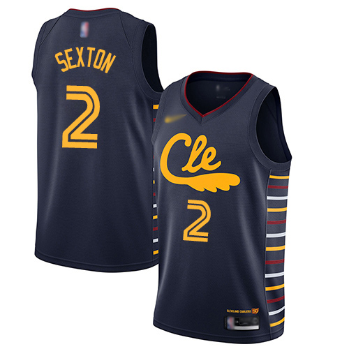Cavaliers #2 Collin Sexton Navy Basketball Swingman City Edition 2019/20 Jersey Cavaliers #2 Collin Sexton Navy Basketball Swingman City Edition 2019/20 Jersey