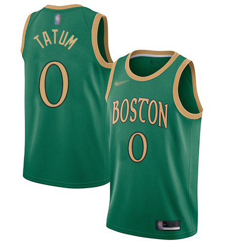 Celtics #0 Jayson Tatum Green Basketball Swingman City Edition 2019/20 Jersey Celtics #0 Jayson Tatum Green Basketball Swingman City Edition 2019/20 Jersey