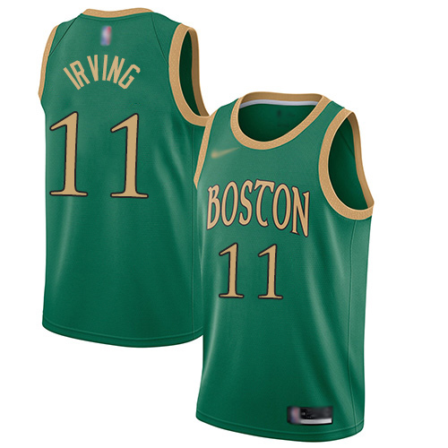 Celtics #11 Kyrie Irving Green Youth Basketball Swingman City Edition 2019/20 Jersey Celtics #11 Kyrie Irving Green Youth Basketball Swingman City Edition 2019/20 Jersey