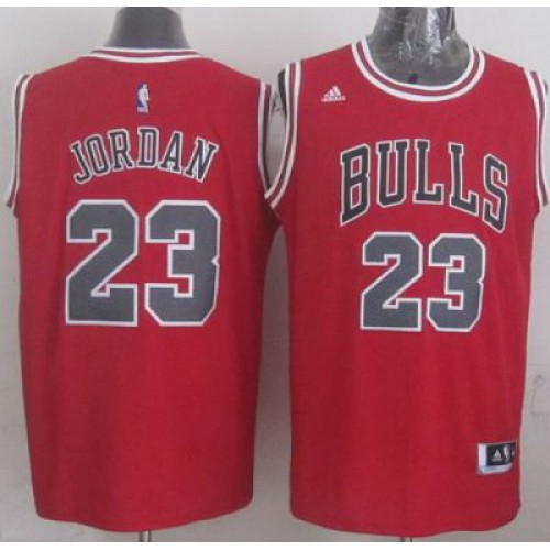 Chicago Bulls #23 Michael Jordan Red Stitched Revolution 30 NBA Jersey New Style Chicago Bulls #23 Michael Jordan Red Stitched Revolution 30 NBA Jersey New Style