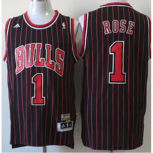Chicago Bulls 1 Derrick Rose Black Red Strip Revolution 30 Swingman NBA Jerseys Cheap Chicago Bulls 1 Derrick Rose Black Red Strip Revolution 30 Swingman NBA Jerseys Cheap