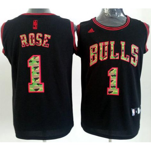 Chicago Bulls 1 Derrick Rose Black Revolution 30 Swingman NBA Jerseys Camo Number Cheap Chicago Bulls 1 Derrick Rose Black Revolution 30 Swingman NBA Jerseys Camo Number Cheap
