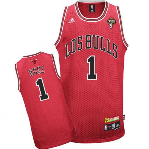 Chicago Bulls 1 Rose Red Latin Nights Jersey Cheap Chicago Bulls 1 Rose Red Latin Nights Jersey Cheap