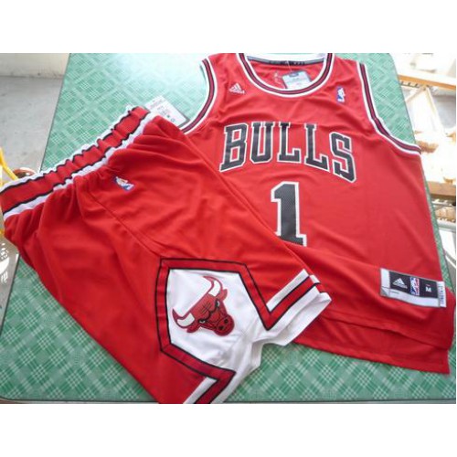 Chicago Bulls 1 Derrick Rose Red Revolution 30 Swingman Jersey & Shorts Suit Cheap Chicago Bulls 1 Derrick Rose Red Revolution 30 Swingman Jersey & Shorts Suit Cheap
