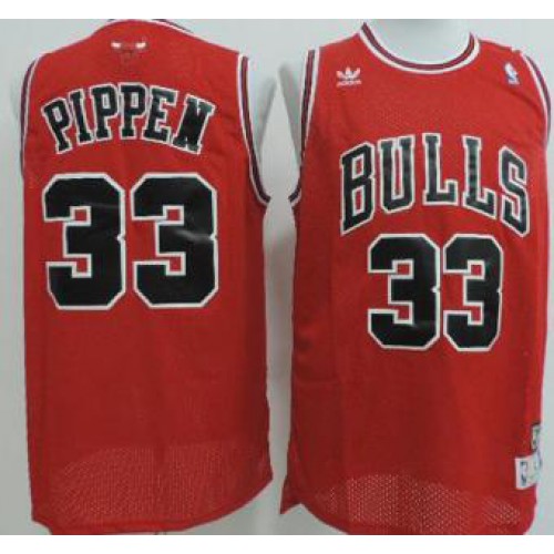 Chicago Bulls 33 Scottie Pippen Red NBA Jerseys Chicago Bulls 33 Scottie Pippen Red NBA Jerseys