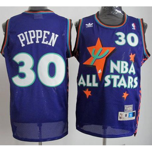 Chicago Bulls 30 Scottie Pippen Swingman Purple 1995 All Star Throwback NBA Jersey Cheap Chicago Bulls 30 Scottie Pippen Swingman Purple 1995 All Star Throwback NBA Jersey Cheap
