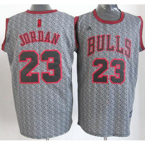 Chicago Bulls 23 Michael Jordan Grey Static Fashion Swingman NBA Jersey Cheap Chicago Bulls 23 Michael Jordan Grey Static Fashion Swingman NBA Jersey Cheap