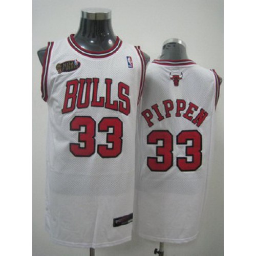 Chicago Bulls 33 PIPPEN white jerseys Cheap Chicago Bulls 33 PIPPEN white jerseys Cheap