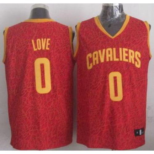 Cleveland Cavaliers #0 Kevin Love Red Crazy Light Stitched NBA Jersey Cleveland Cavaliers #0 Kevin Love Red Crazy Light Stitched NBA Jersey