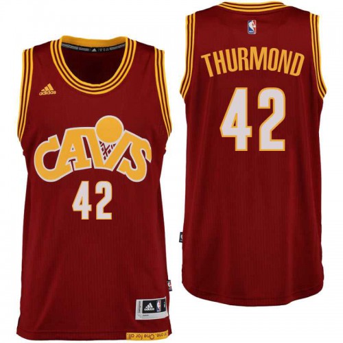 Cleveland Cavaliers #42 Nate Thurmond Hardwood Classic Throwback Red Swingman Jersey Cleveland Cavaliers #42 Nate Thurmond Hardwood Classic Throwback Red Swingman Jersey