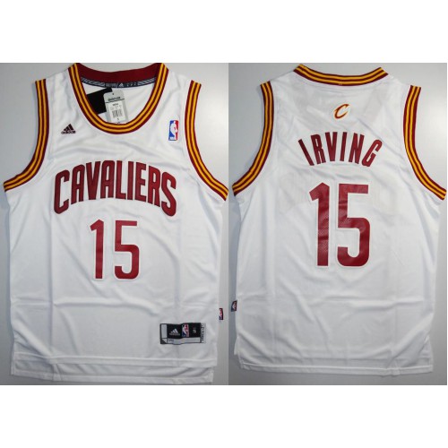 Cleveland Cavaliers 15 Kyrie Irving White Revolution 30 Swingman NBA Jerseys Cheap Cleveland Cavaliers 15 Kyrie Irving White Revolution 30 Swingman NBA Jerseys Cheap