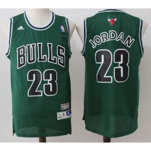 #23 Michael Jordan – Mens Chicago Bulls Michael Jordan Adidas Green Hardwood Classics Authentic Throwback Jersey #23 Michael Jordan – Mens Chicago Bulls Michael Jordan Adidas Green Hardwood Classics Authentic Throwback Jersey