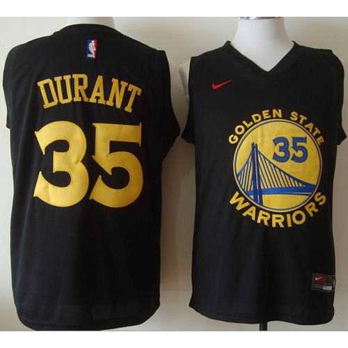 Golden State Warriors #35 Kevin Durant Black Fashion Stitched NBA Jersey Golden State Warriors #35 Kevin Durant Black Fashion Stitched NBA Jersey
