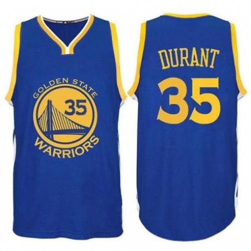 Golden State Warriors #35 Kevin Durant Mens Blue Jersey Golden State Warriors #35 Kevin Durant Mens Blue Jersey