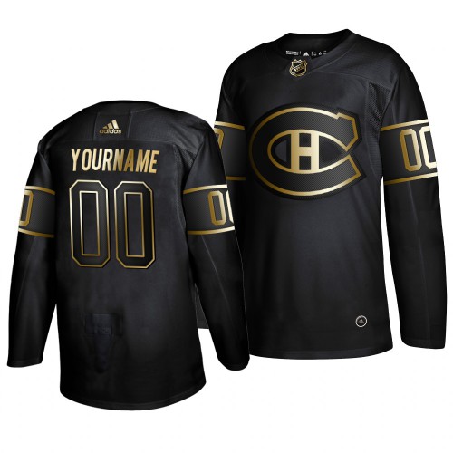 Adidas Canadiens Custom 2019 Black Golden Edition Authentic Stitched NHL Jersey Adidas Canadiens Custom 2019 Black Golden Edition Authentic Stitched NHL Jersey