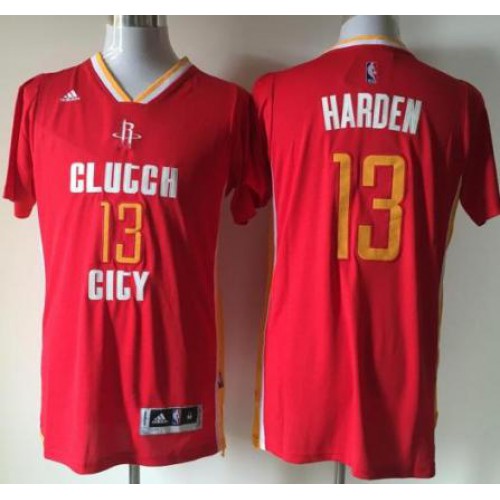 Houston Rockets #13 James Harden Red Short Sleeve Stitched NBA Jersey Houston Rockets #13 James Harden Red Short Sleeve Stitched NBA Jersey