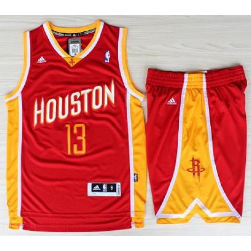 Houston Rockets 13 James Harden Red Throwback Revolution 30 Swingman Jerseys Shorts NBA Suits Cheap Houston Rockets 13 James Harden Red Throwback Revolution 30 Swingman Jerseys Shorts NBA Suits Cheap