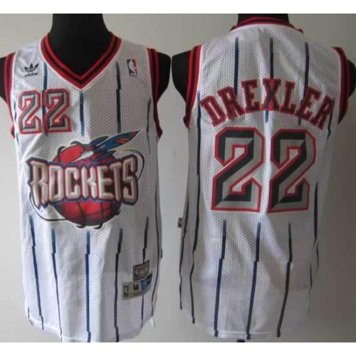 Houston Rockets 22 Clyde Drexler White ABA Hardwood Classic Swingman Jersey Cheap Houston Rockets 22 Clyde Drexler White ABA Hardwood Classic Swingman Jersey Cheap