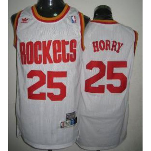 Houston Rockets 25 Horry White Jersey Cheap Houston Rockets 25 Horry White Jersey Cheap
