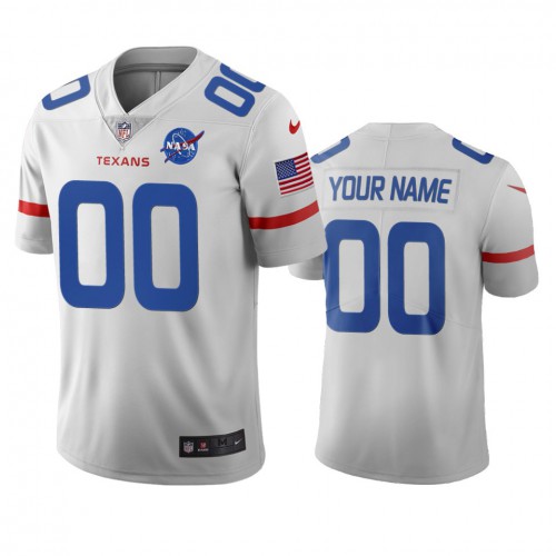 Houston Texans Custom White Vapor Limited City Edition NFL Jersey Houston Texans Custom White Vapor Limited City Edition NFL Jersey