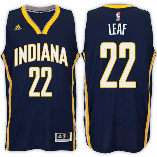 Indiana Pacers #22 T.J. Leaf Road Navy New Swingman Stitched NBA Jersey Indiana Pacers #22 T.J. Leaf Road Navy New Swingman Stitched NBA Jersey