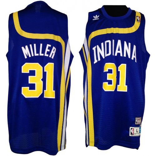 Indiana Pacers 31 Reggie Miller Blue Soul Swingman Throwback NBA Basketball Jersey Cheap Indiana Pacers 31 Reggie Miller Blue Soul Swingman Throwback NBA Basketball Jersey Cheap
