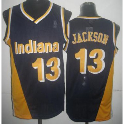 Indiana Pacers 13 Mark Jackson Black Yellow Revolution 30 NBA Jersey Cheap Indiana Pacers 13 Mark Jackson Black Yellow Revolution 30 NBA Jersey Cheap