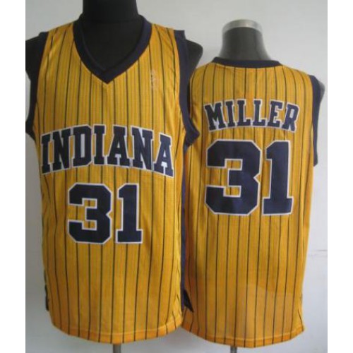 Indiana Pacers 31 Reggie Miller Yellow Hardwood Classics Revolution 30 NBA Jerseys Cheap Indiana Pacers 31 Reggie Miller Yellow Hardwood Classics Revolution 30 NBA Jerseys Cheap
