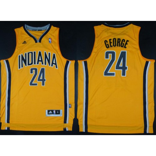 Indiana Pacers 24 Paul George Yellow Revolution 30 Swingman NBA Jerseys Cheap Indiana Pacers 24 Paul George Yellow Revolution 30 Swingman NBA Jerseys Cheap