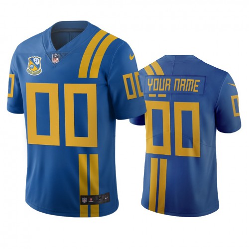 Jacksonville Jaguars Custom Royal Vapor Limited City Edition NFL Jersey Jacksonville Jaguars Custom Royal Vapor Limited City Edition NFL Jersey