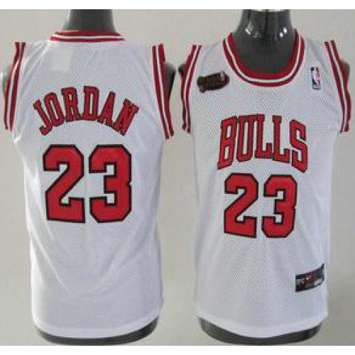 Kids Chicago Bulls 23 Jordan White Jersey Cheap Kids Chicago Bulls 23 Jordan White Jersey Cheap