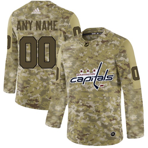 Mens Adidas Capitals Personalized Camo Authentic NHL Jersey Mens Adidas Capitals Personalized Camo Authentic NHL Jersey