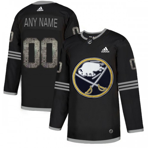 Mens Adidas Sabres Personalized Authentic Black Classic NHL Jersey Mens Adidas Sabres Personalized Authentic Black Classic NHL Jersey