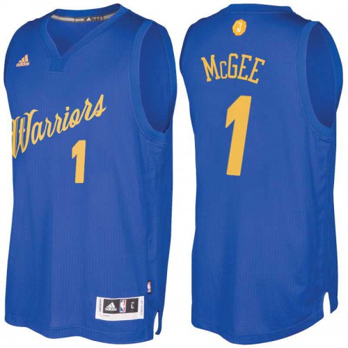 Mens Golden State Warriors #1 JaVale McGee 2016 Christmas Day Royal NBA Swingman Jersey Mens Golden State Warriors #1 JaVale McGee 2016 Christmas Day Royal NBA Swingman Jersey