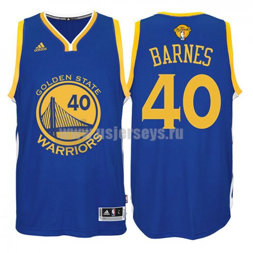 Mens Golden State Warriors #40 Harrison Barnes Royal Blue Stitched 2016 The Finals Road Swingman NBA Jersey Mens Golden State Warriors #40 Harrison Barnes Royal Blue Stitched 2016 The Finals Road Swingman NBA Jersey