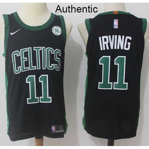 Mens Nike Boston Celtics #11 Kyrie Irving Black NBA Authentic Statement Edition Jersey Mens Nike Boston Celtics #11 Kyrie Irving Black NBA Authentic Statement Edition Jersey