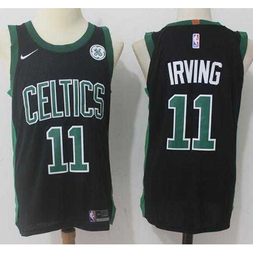 Mens Nike Boston Celtics #11 Kyrie Irving Black NBA Swingman Statement Edition Jersey Mens Nike Boston Celtics #11 Kyrie Irving Black NBA Swingman Statement Edition Jersey