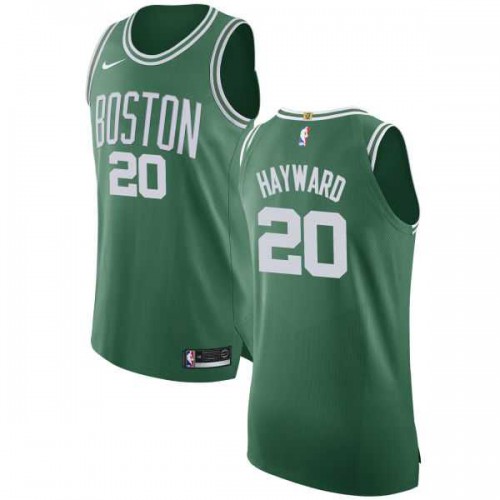 Mens Nike Boston Celtics #20 Gordon Hayward Green NBA Authentic Icon Edition Jersey Mens Nike Boston Celtics #20 Gordon Hayward Green NBA Authentic Icon Edition Jersey