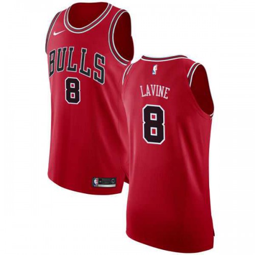 Mens Nike Chicago Bulls #8 Zach LaVine Red NBA Authentic Icon Edition Jersey Mens Nike Chicago Bulls #8 Zach LaVine Red NBA Authentic Icon Edition Jersey