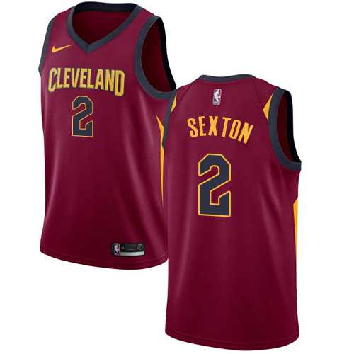 Mens Nike Cleveland Cavaliers #2 Collin Sexton Red NBA Swingman Icon Edition Jersey Mens Nike Cleveland Cavaliers #2 Collin Sexton Red NBA Swingman Icon Edition Jersey